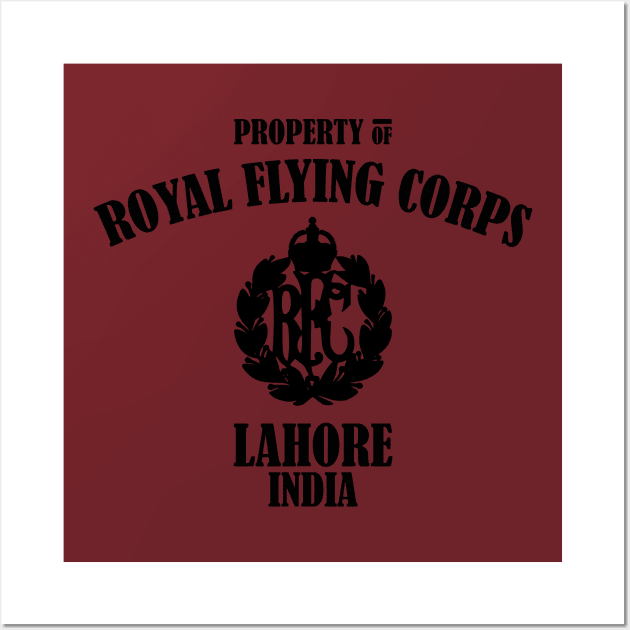 WW1 Royal Flying Corps India (subdued) Wall Art by TCP